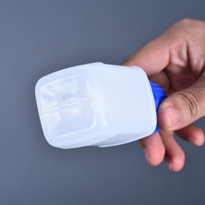 60ml 100ml 250ml Bouteilles carrées vides en plastique HDPE anti-fuite Réactif chimique de laboratoire avec couvercle intérieur - Product Image 6