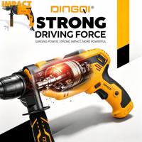 Marteau perforateur rotatif DINGQI série complète 500W-1350W, filaire et sans fil, SDS Plus, 3 modes, pour béton – Fournisseur de quincaillerie tout-en-un