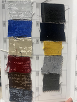 Rouleaux de tissus jacquard à faible MOQ pour rideaux de salon et chambre à coucher
