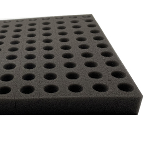 Zwarte polyurethaan kweekschuim voor kweekkas, binnenkweek, hydrocultuur, zaailingen en planten; hydrocultuur groeischuim pluggen - Product Image 2