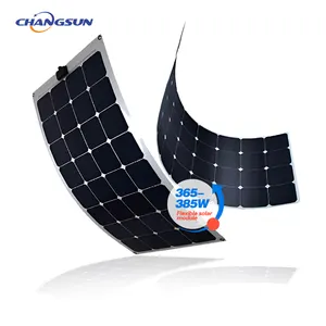 Коммерческие гибкие легкие кристаллические Кремниевые Солнечные панели для жилых помещений 460W-480w ISO,IEC,TUVsolar power kit