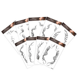 สติกเกอร์รอย<span class=keywords><strong>สัก</strong></span>ชั่วคราวกันน้ำกำหนดเองสำหรับ<span class=keywords><strong>ผม</strong></span>เด็กเรียบและขอบผมของ<span class=keywords><strong>ผู้หญิง</strong></span>-ศิลปะบนร่างกาย - Product Image 6