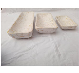 Tazón de masa de madera hecho a mano para frutas, ensalada, supermercado, producto de venta caliente para el hogar, Hotel, restaurante para fiestas - Product Image 6