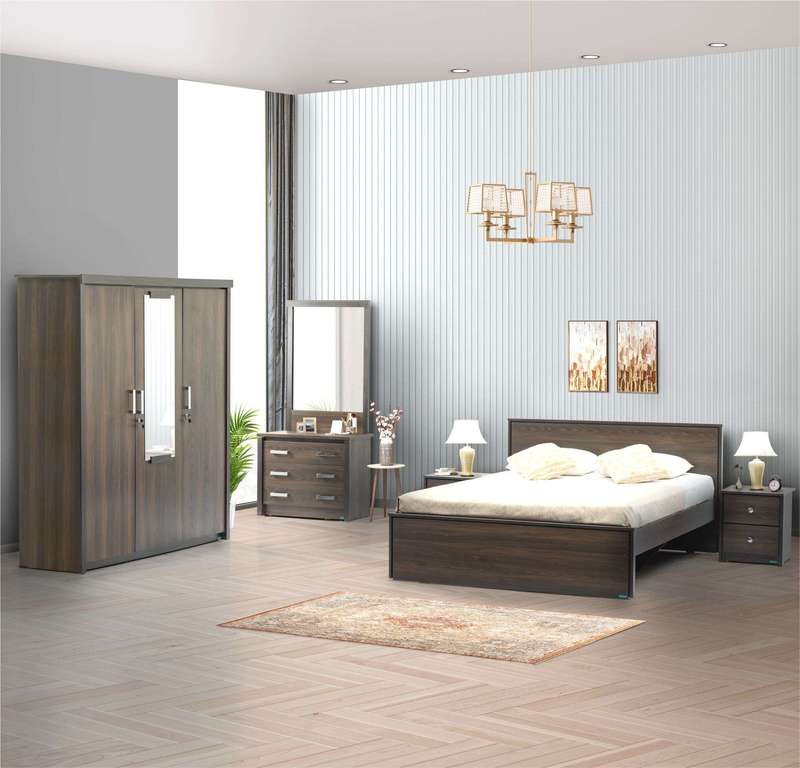 Modern Luxury Queen King Size Wooden