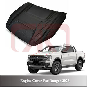 Couvercle de capot de capot de capot de moteur noir pour Ford Ranger Next Gen T9 2023 Wildtrak Sport XLT XL <span class=keywords><strong>Raptor</strong></span> Style - Product Image 6