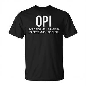 Camiseta Opi Grandpa Premium como una camiseta de abuelo normal, excepto que mucho más genial - Product Image 3