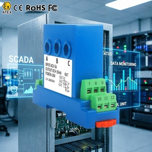 Transductor de Corriente Trifásico 4-20mA, Sensor de Corriente de Efecto Hall, Sensor de Corriente 4-20mA, Sensor de Medición de Corriente RS485 - Product Image 1