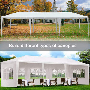 Tente de réception sur mesure en <span class=keywords><strong>PVC</strong></span> robuste enduit UV50+, chapiteau de mariage extérieur, auvent, fenêtres d'église, grand gazebo de luxe pour événements - Product Image 6