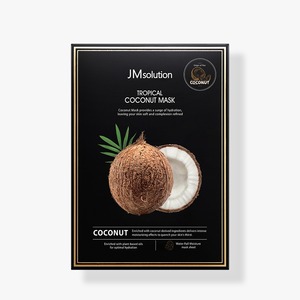 Mascarilla Facial JMSOLUTION Tropical Coconut, Mascarilla Coreana Refrescante y Altamente Hidratante, Esencia Calmante y Reparadora Post-Solar - Product Image 2