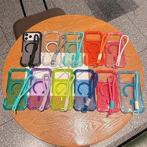 Étui de téléphone Lichicase antidérapant, mince, trois en un, pour Samsung S26 S26 Plus S26 Ultra, coque arrière antichoc - Product Image 1
