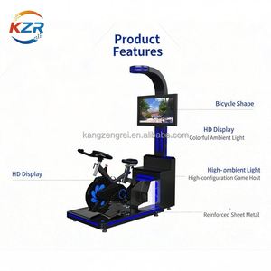 Gym de cyclisme virtuel en réalité virtuelle avec machine d'expérience VR pour les passionnés de cyclisme et les usages de divertissement - Product Image 4