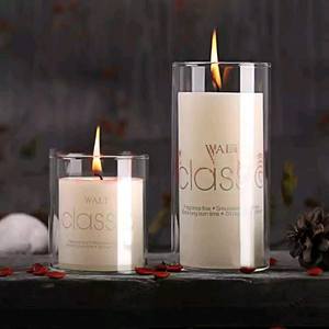 Hot Sale Luxury 150ml High Borosilicate Heat Resistant Vessel <strong>Glass</strong> <strong>Candle</strong> Jar Bamboo Lids Custom Logo Candlestick <strong>Holder</strong> - Product Image 6