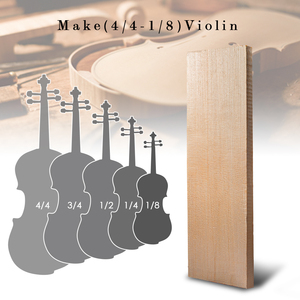 NAOMI Blocco di Legno di Abete Invecchiato Essiccato per Violino, Legno di Abete Russo per Violini e Mandolini 4/4-1/8, Legno Acustico di Abete - Product Image 3
