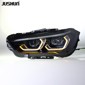 Faros Delanteros JUSHUN para <span class=keywords><strong>BMW</strong></span> <span class=keywords><strong>X1</strong></span> F49, Actualización con Nuevas Luces LED de Conducción Diurna con Lente de Señal de Giro, Plug and Play - Product Image 2