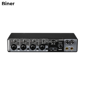 <span class=keywords><strong>Interface</strong></span> audio professionnelle MQ44 24 bits 192 kHz, carte son USB pour studio d'enregistrement musical sur PC, prix d'usine - Product Image 1
