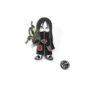 Uchiha <span class=keywords><strong>Itachi</strong></span>-broches de dibujos animados para niños, insignias Uzumaki, decoración de ropa, 3 diseños, novedad - Product Image 6