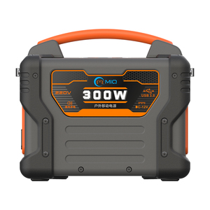 Alta capacidad tipo C DC salida bancos de energía LiFePO4 batería 300W Sistema de estación de energía panel solar generador portátil para acampar - Product Image 6