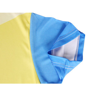 بيع بالجملة رخيصة البوليستر الجاف صالح اثنين من لون مخصص تي شيرت الطباعة التكبير - Product Image 4