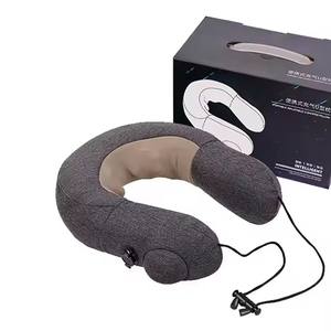 Riway katlanır şişme seyahat taşınabilir u-şekilli yoğurma boyun servikal İşlevli masaj hava yastığı akıllı masaj yastığı - Product Image 1