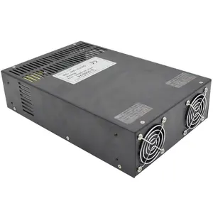 Alimentation à découpage S-3000W sortie unique 48v 40amp 2000w 2500w 3000w dc haute tension 3000w 48vdc pour lumière led et cctv 24v