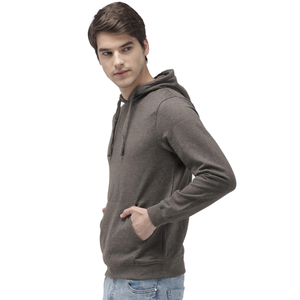 Fabricants de vêtements, sweat-shirt à capuche long à épaules tombantes en polaire unisexe, lourd, uni, pour l'hiver, imprimé floral - Product Image 1