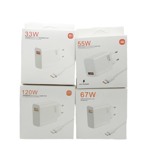 Cargador de teléfono móvil eléctrico tipo C Europeo Americano Original 67W/120W velocidad máxima para salida <span class=keywords><strong>Xiaomi</strong></span> 33W - Product Image 1