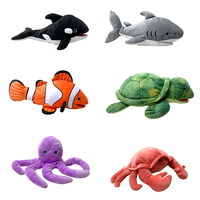 Boneka seri hewan laut yang menggemaskan tersedia dalam berbagai ukuran untuk memenuhi kebutuhan yang beragam.