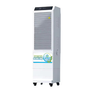 Ventilateur de refroidissement domestique portable commercial rechargeable sur batterie CA 230V, climatiseur évaporatif avec alimentation solaire - Product Image 2