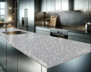 Granite blanc Mani, pierre naturelle durable pour comptoirs et sols - Product Image 1