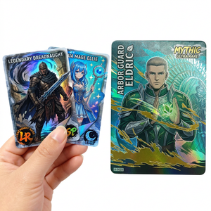 Fabricant de cartes à jouer personnaliser feuille holographique cartes de jeu magiques personnalisation packs booster de cartes à collectionner - Product Image 3