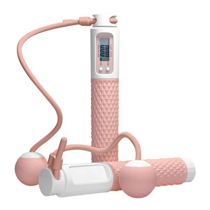 Corde à sauter lestée intelligente sans fil pour adultes, idéale pour les étudiants, les examens d'entrée au collège, le fitness et le remodelage corporel - Product Image 5