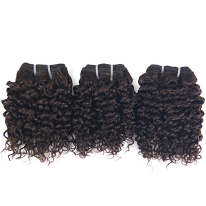 Venta al por mayor 12 pulgadas Funmi Raw Hair Bundle Closure Nigeria Venta caliente doble dibujado virgen cutícula alineada indio Remy Hair Proveedor - Product Image 4