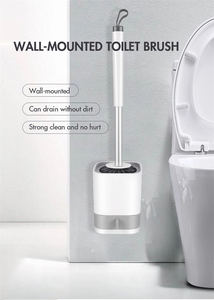 Escobilla <span class=keywords><strong>de</strong></span> Inodoro <span class=keywords><strong>de</strong></span> Silicona TPR Masthome, Innovadora y Eficiente, con Soporte para <span class=keywords><strong>Limpieza</strong></span> del Baño - Product Image 6
