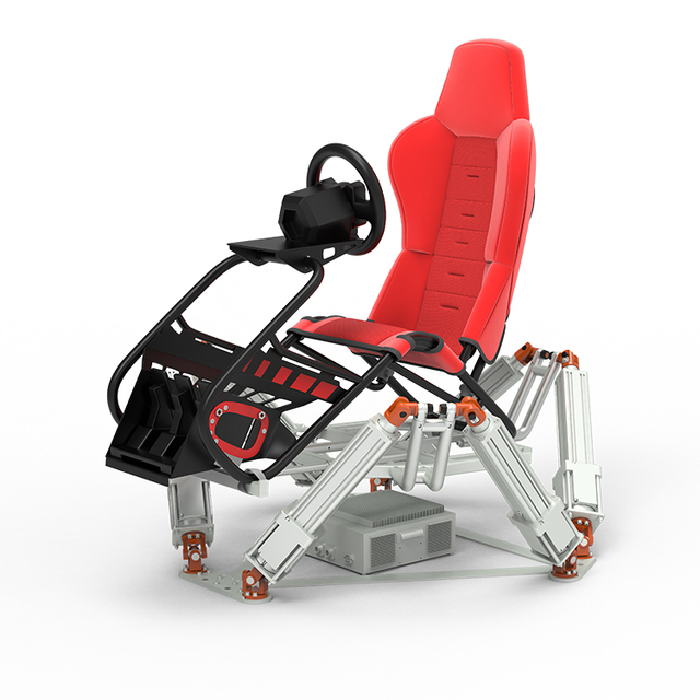 New Virtual Entertainment 9D VR Three 3 Screen 6 Dof Racing Simulator Car Driving Simulator