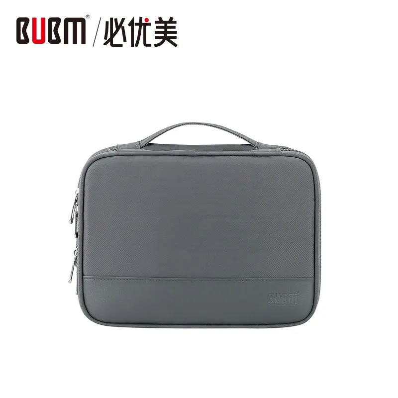 BUBM Gray PU Nylon Other Special Purpose Travel Carrying Bags Cases