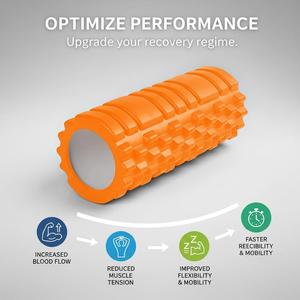 Rodillo de Espuma de Yoga EVA Multi-textura - Rodillo de Masaje Antideslizante para Tejidos Profundos para Ejercicios en Casa - Product Image 4