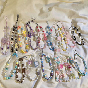 מחיר: 0.35 דולר סיטונאי טלפון נייד עם צמיד שרשרת לטלפון, עיצוב חיות חמוד ומבריק, מתכוונן וגמיש, מתאים לכל הטלפונים - Product Image 5