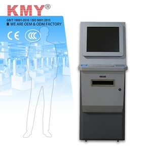 Chiosco Self-Service con Schermo Touch Curvo per Pagamenti Cashless e in Contanti con Lettore di Codici a Barre SDK e Funzioni di Cambio Valuta - Product Image 4