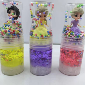 Venta Directa de Fábrica, Juguete Infantil de Colores Variados, Muñeca Princesa, Botella Pequeña, 6 Colores, Slime de Cristal - Product Image 1