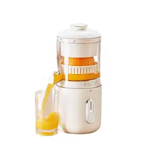 Tragbare USB wiederauf ladbare kernlose einfach zu bedienende Kalt presse Gesunder Fruchtsaft Vitamin Electric Orange Squeezer Citrus Juicer