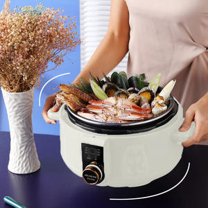 Olla a presión eléctrica AUX de 3,1-4,0 l, olla arrocera multifuncional, operación con un solo toque, para uso doméstico y en dormitorios - Product Image 4