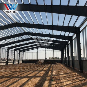 Alta qualità struttura in metallo struttura in acciaio magazzino officina senza colonna centrale Hangar costruzione acciaio al carbonio - Product Image 2