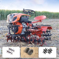 Tracteur agricole à quatre roues motoculteur Triller Mini motoculteur sarcleur électrique motoculteurs rotatifs