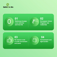 Ketoslim Mo China's First Ultra-low-carb Instant Rice Low Calorie Low GI Lose Weight Shirataki Rice Instant Konjac Dry Rice