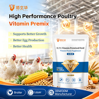 Prémélange vitaminique pour poulets de chair : additif alimentaire pour favoriser la croissance et l'utilisation des aliments