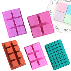 シリコン石鹸金型1個シリコン石鹸金型4キャビティカスタムロゴ作成キャンドルロング石鹸チューブ金型シリコーン石鹸金型木箱付きふた付き - Product Image 6