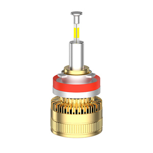 Haute Qualité 100W LED Projecteur <span class=keywords><strong>Phare</strong></span> 11500LM 6500K Éclairage H1 H11 9005 D2H Ventilateurs Universel pour Modèles A1 A3 A4 - Product Image 1