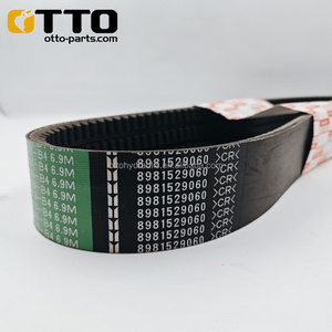Otto Waterpomp Aandrijfriem 8981529060 Voor <span class=keywords><strong>Hitachi</strong></span> ZX200-5G Graafmachine 6bg1 Motor Koelsysteem Ventilatorriem Vervanging - Product Image 4