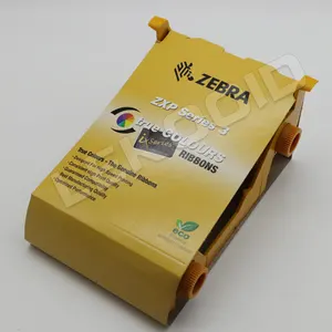 Originele Cinta De Kleur Zebra 800033-340cn YMCKO-280 Impresiones Para Usar Con La Impresora De Tarjetas Zxp Serie 3 Cn