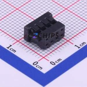 DF11-8DS-2C Housing (Wire-to-Board / Wire-to-Wire) P=2mm Connector ( Jack Structure: 2x4P )( Pitch: 2mm )( Row Spacing: 2mm ) - Product Image 1